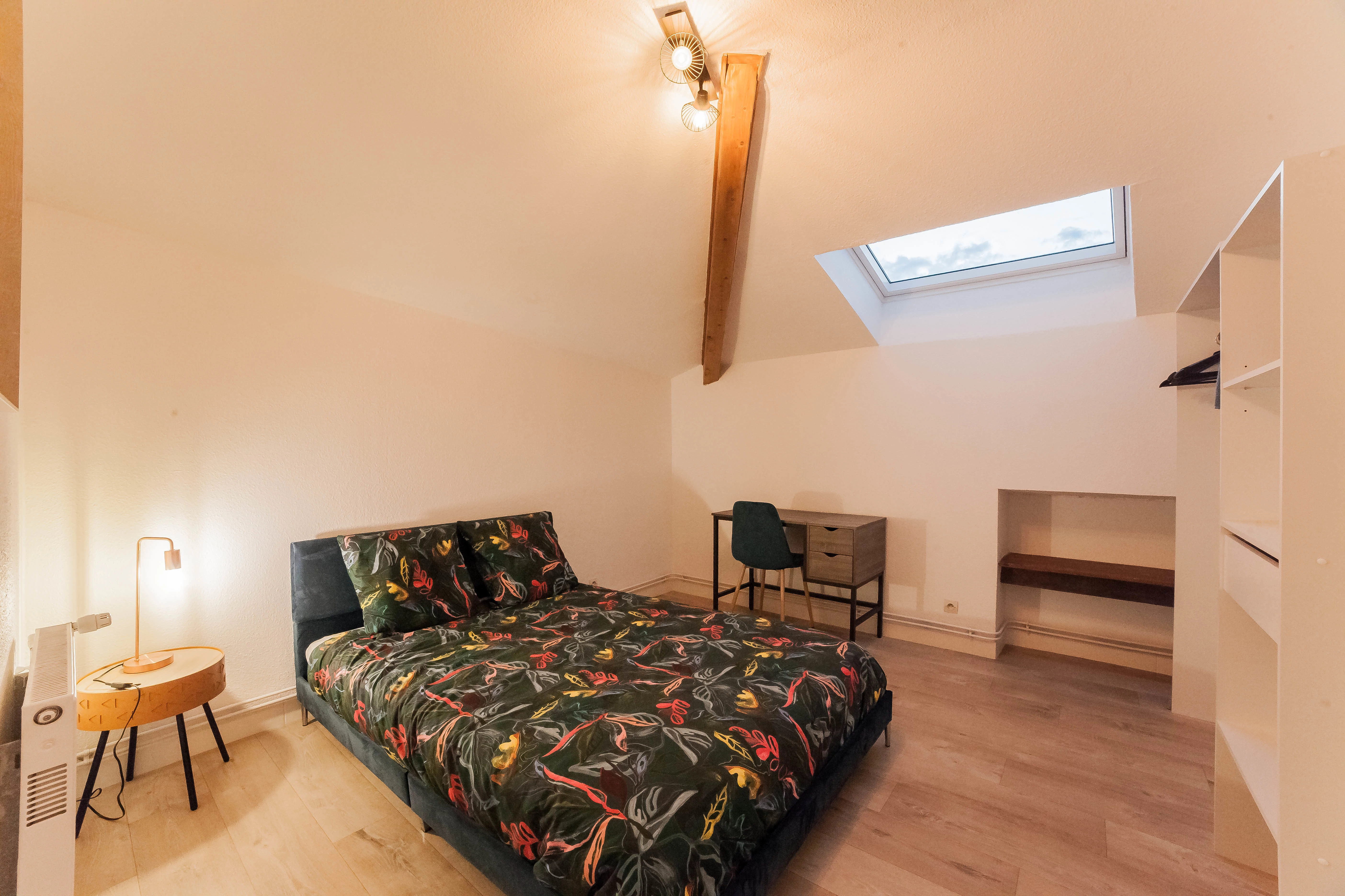 Chambre 4 vue dressing T5 colocation Limoges